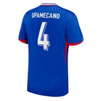 Camisa de time de futebol França Dayot Upamecano #4 Replicas 1º Equipamento Europeu 2024 Manga Curta